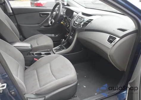 2016 Hyundai Elantra Se from USA, damaged, VIN 5NPDH4AE5GH722153